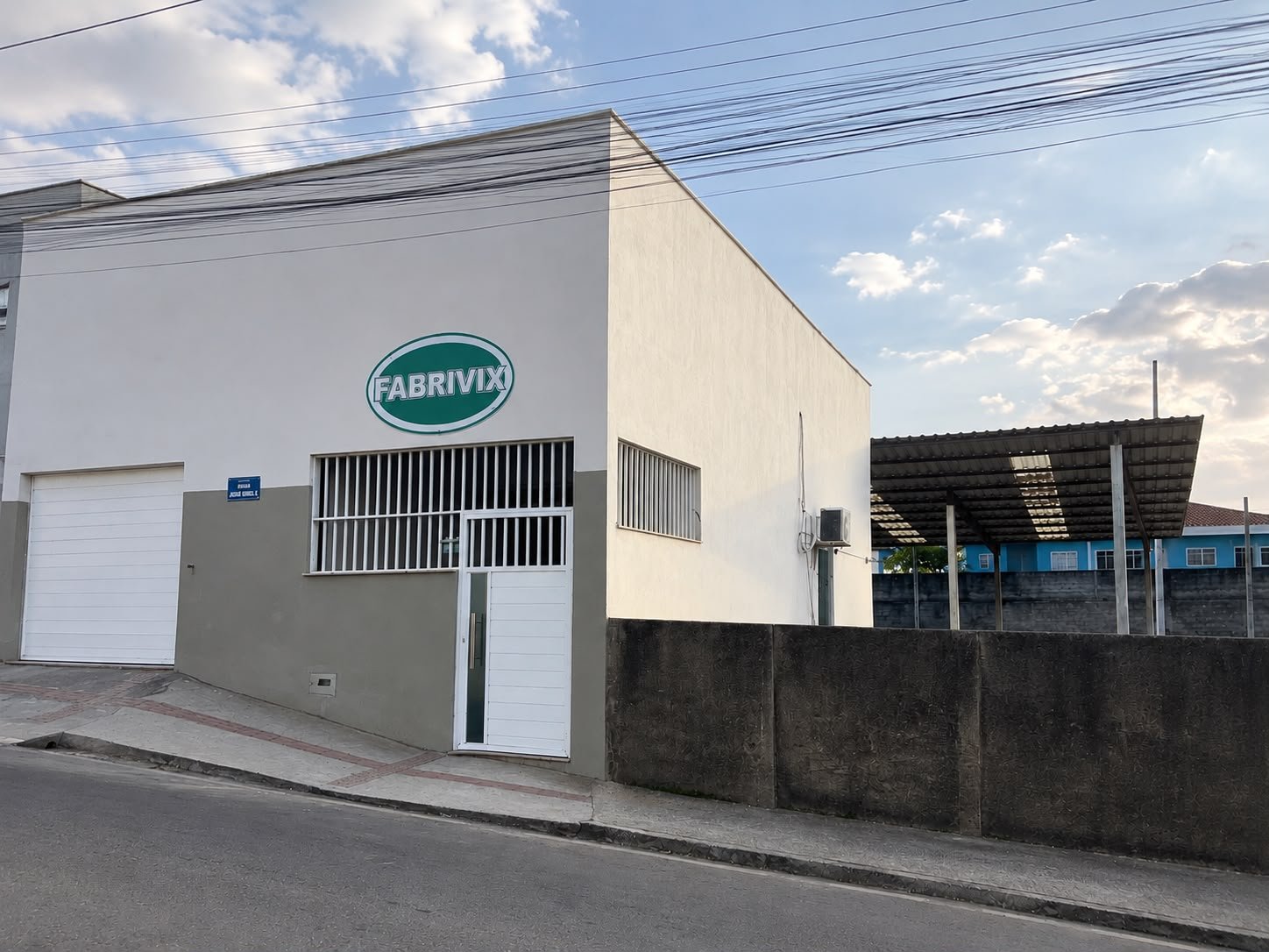 Fachada da sede da FABRIVIX em Aracruz-ES